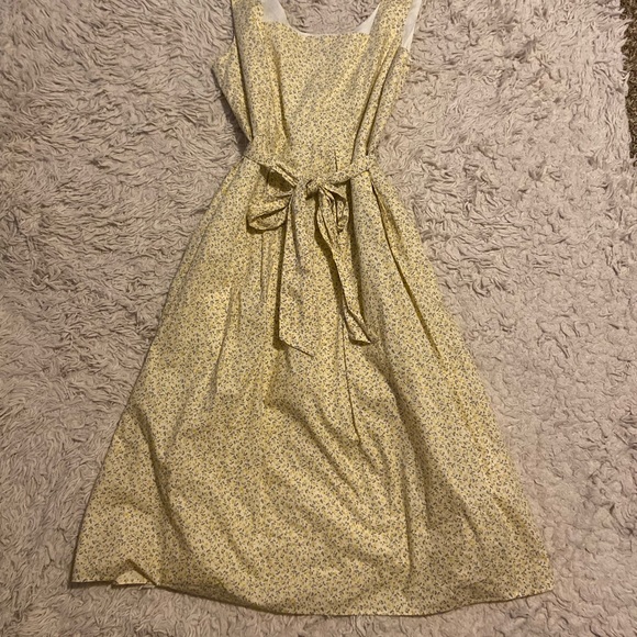 Yellow Floral Dress - Picture 2 of 5